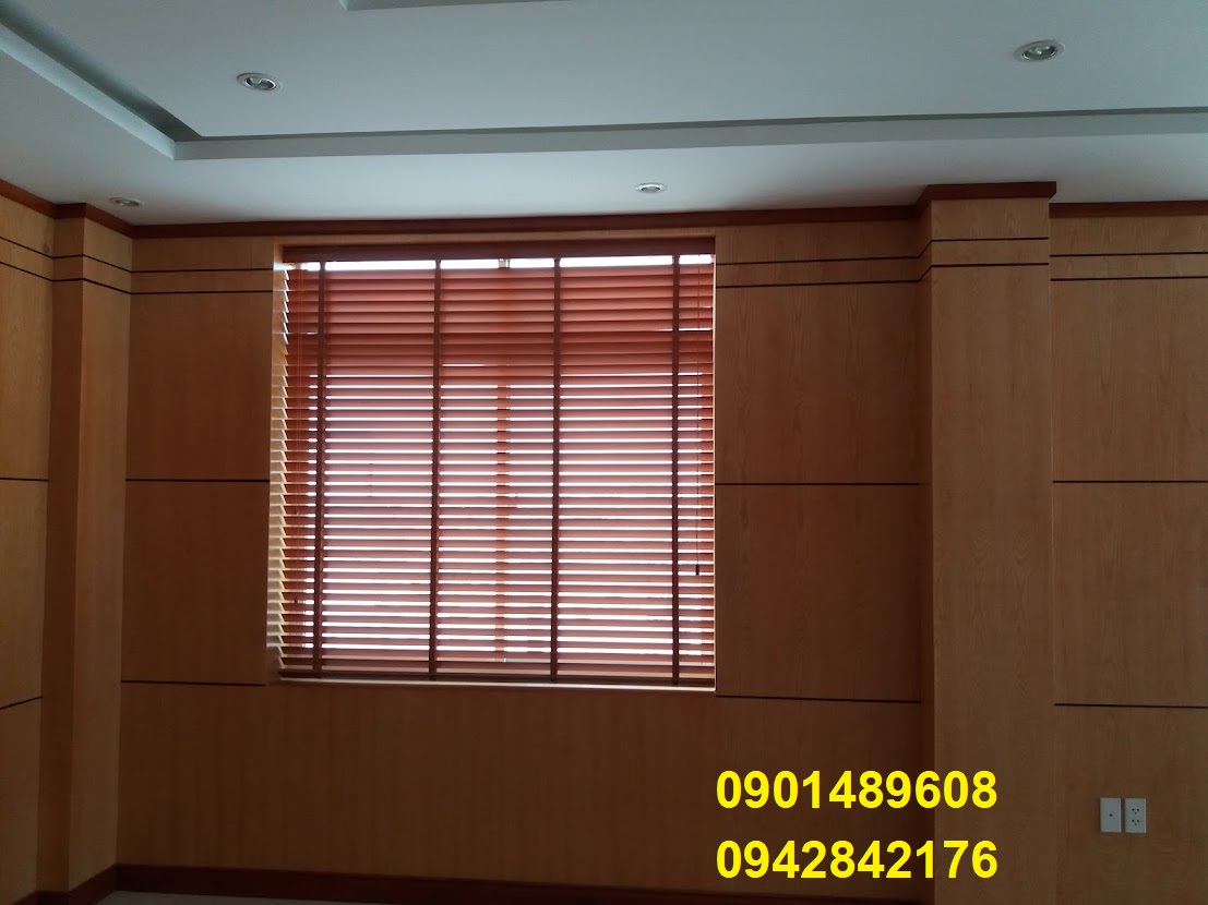 màn sáo gỗ hội trường 2
