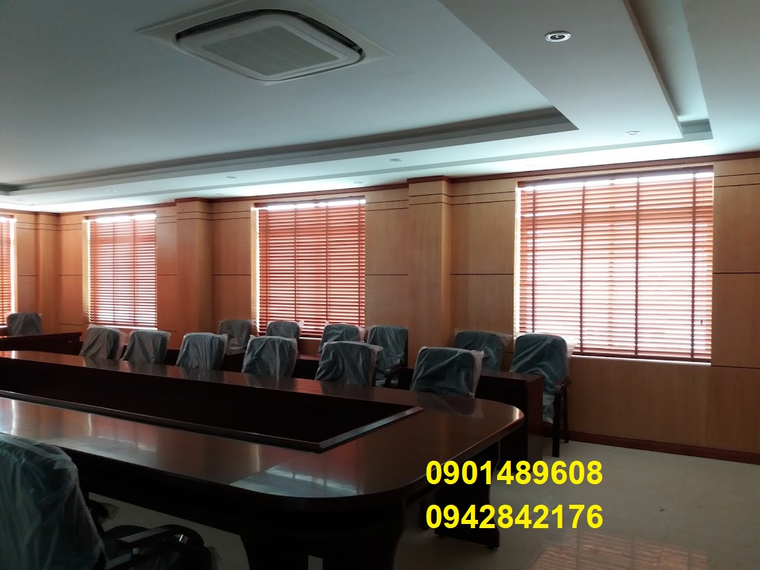 màn sáo gỗ hội trường 5