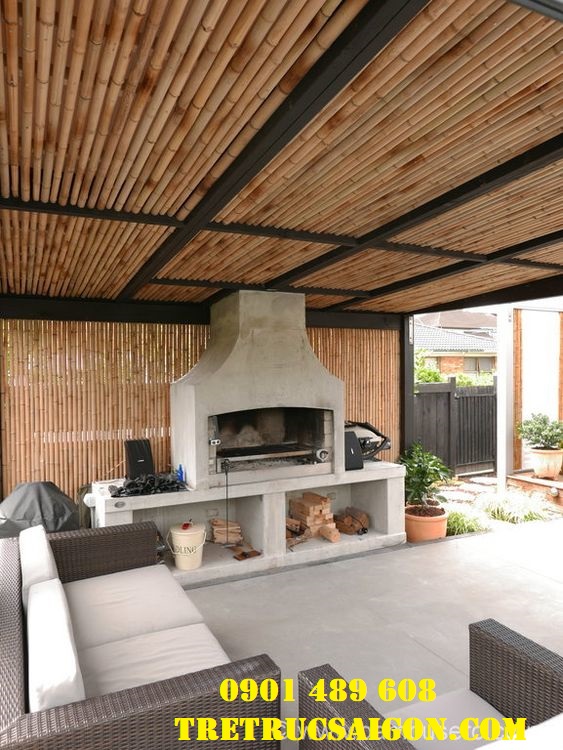 ốp trần tre trúc tphcm 