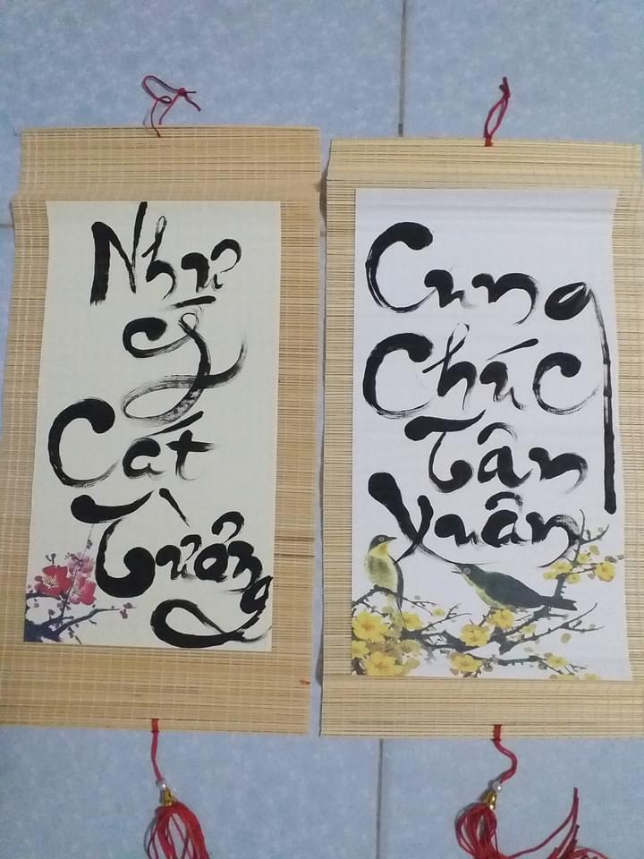 màn tăm tre trang trí 6