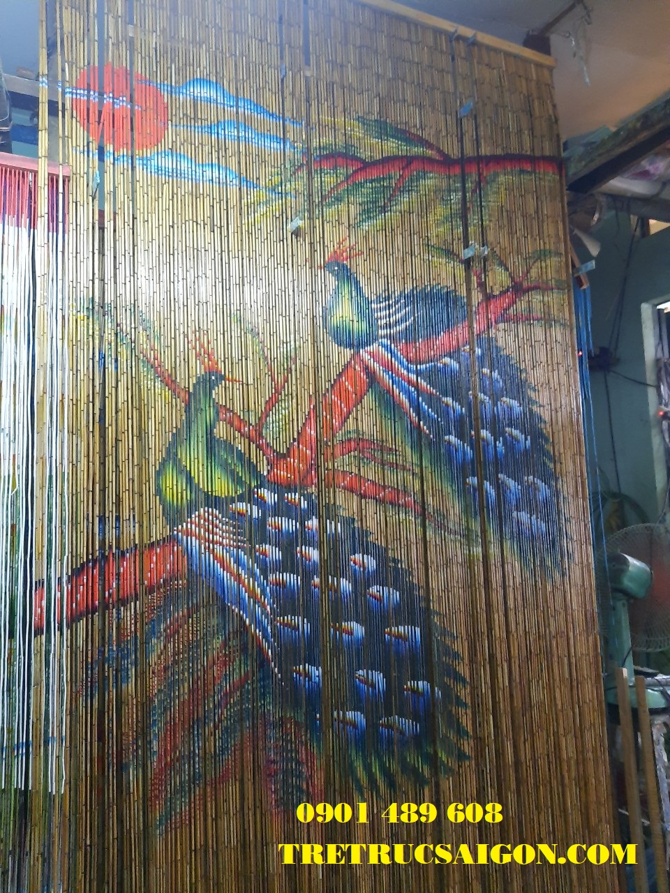 rèm trúc trang trí 2