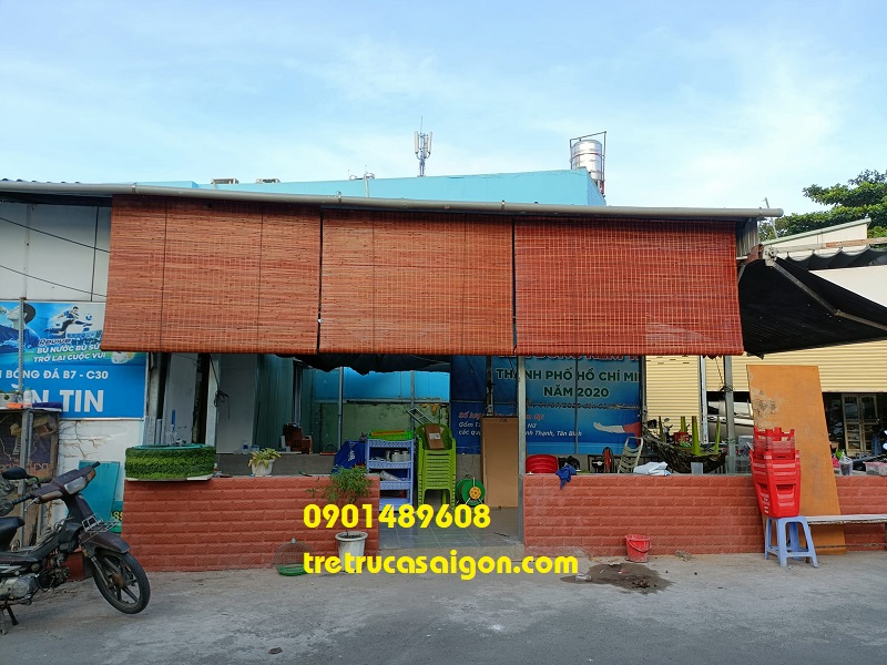 thi công mành tre 1