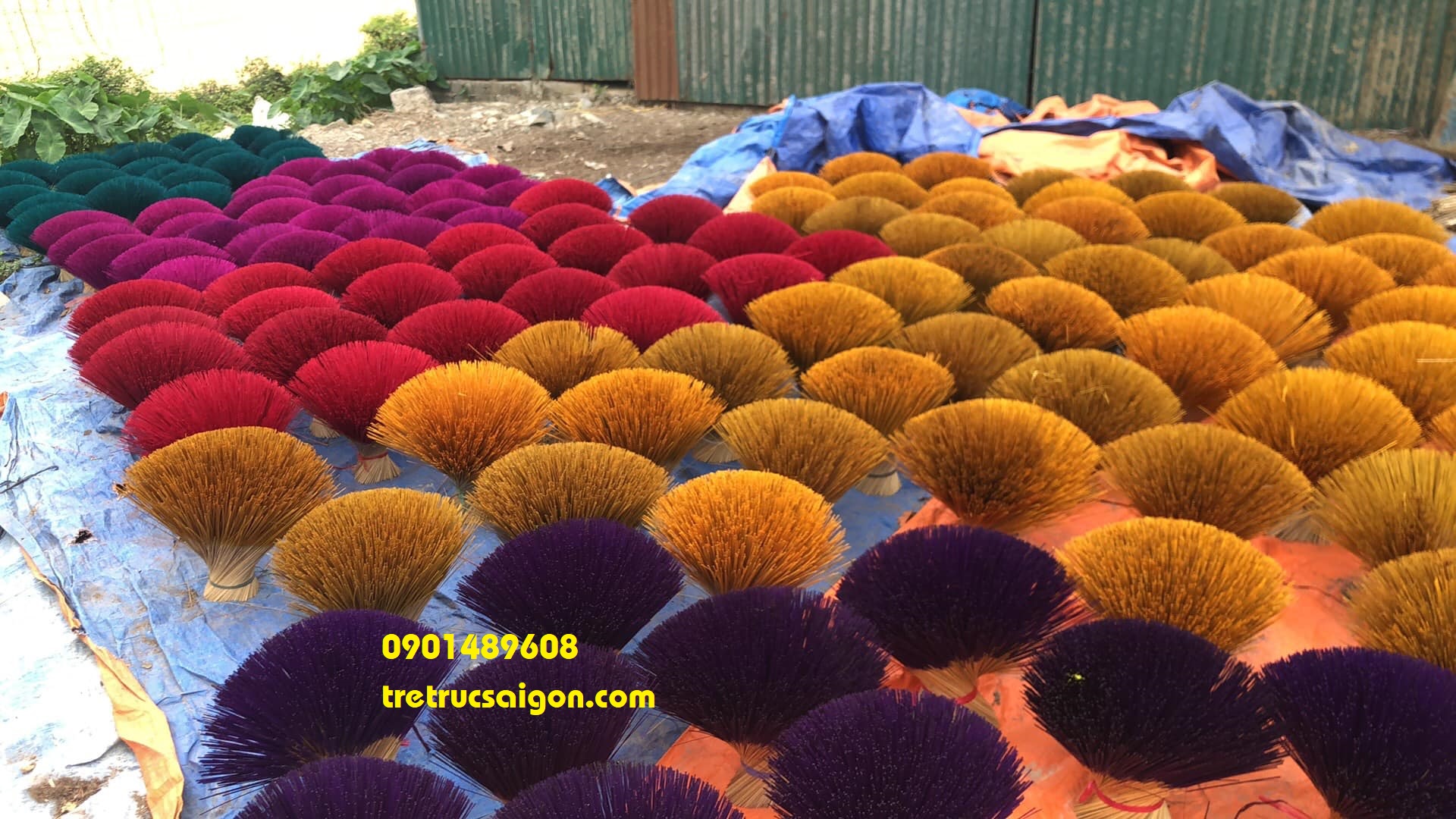 bộ nhang tăm trang trí hcm 1