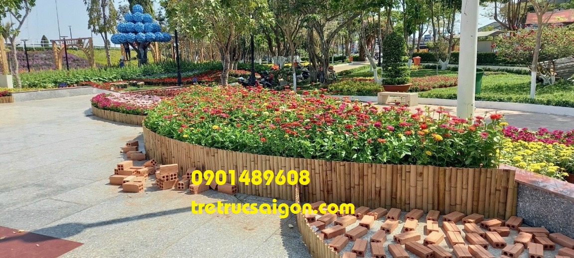 tấm tre trang trí