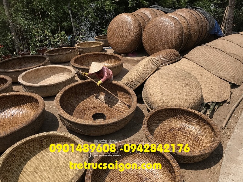 thuyền thúng tre tphcm 2