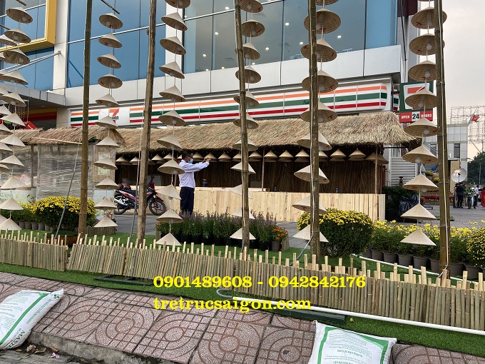 tiểu cảnh tết