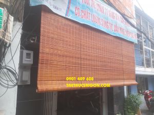 mành sáo tre che nắng