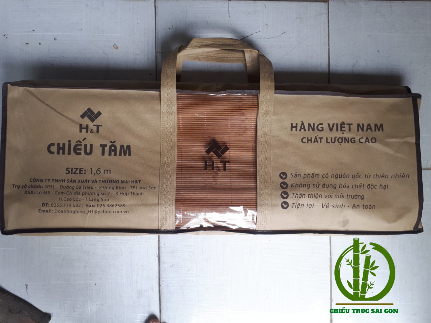 chiếu tăm tre 1.8 x 2m