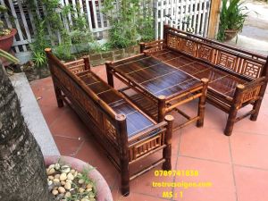 BÀN GHẾ TRE TRÚC NỘI THẤT (8)