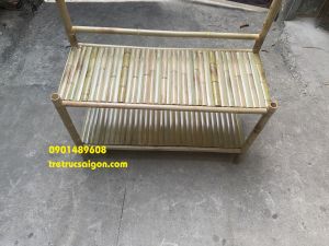 Kệ tre 2 tầng