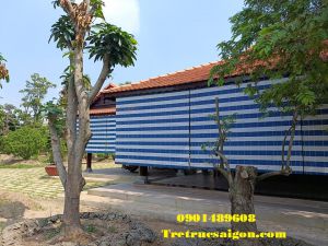 Mành nhựa che nắng mưa ngoài trời bền