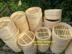 Xửng hấp tre - Lồng hấp tre