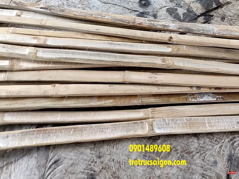 cách đan tấm tre trúc