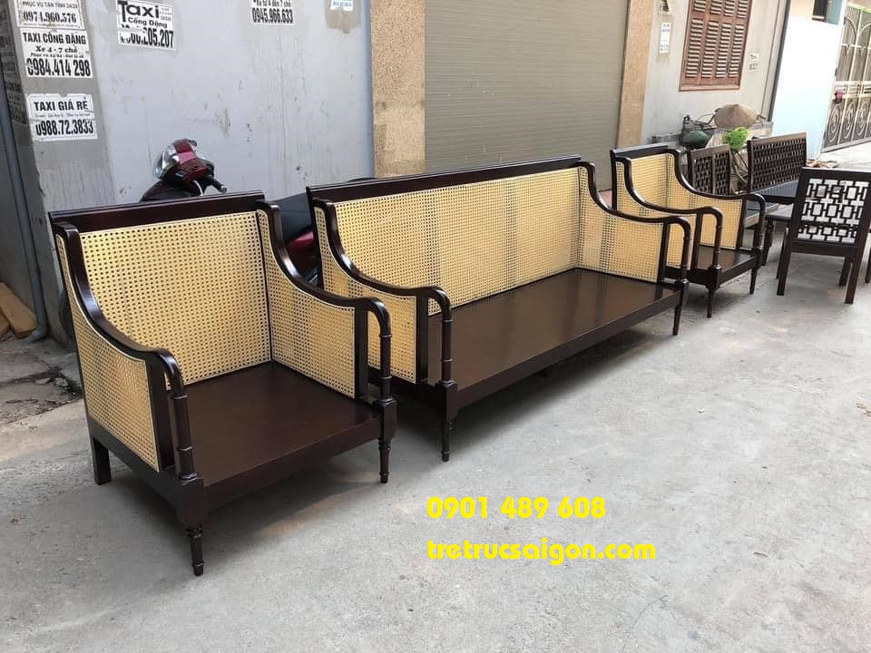 lưới mây đóng nội thất