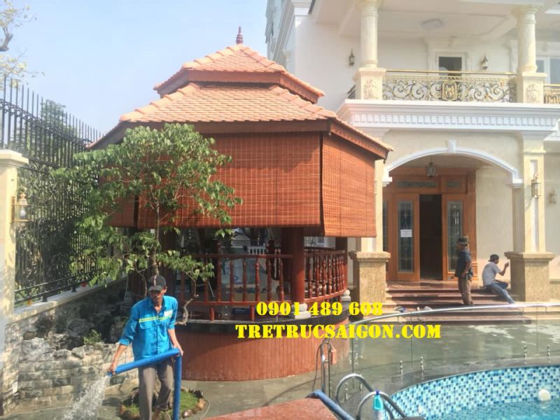 THI CÔNG MÀNH TRE CHE NẮNG QUẬN 3