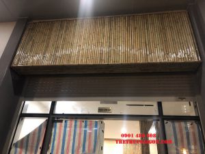 ốp trần tường tre trúc