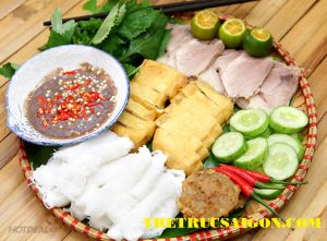 Mẹt tre quán bún đâu