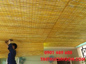 MẪU ỐP TRẦN MÀNH SÁO TRE TPHCM