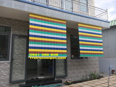 mành sáo nhựa