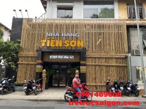 cung cấp tre trúc nha hàng